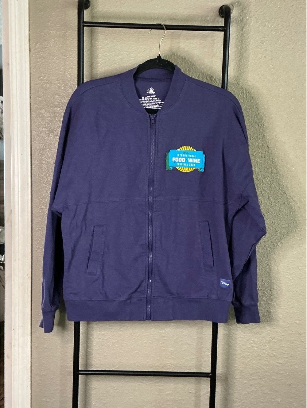Disney Spirit Jersey EPCOT Food & Wine Festival 2023 Chef Mickey Full Zip Jacket